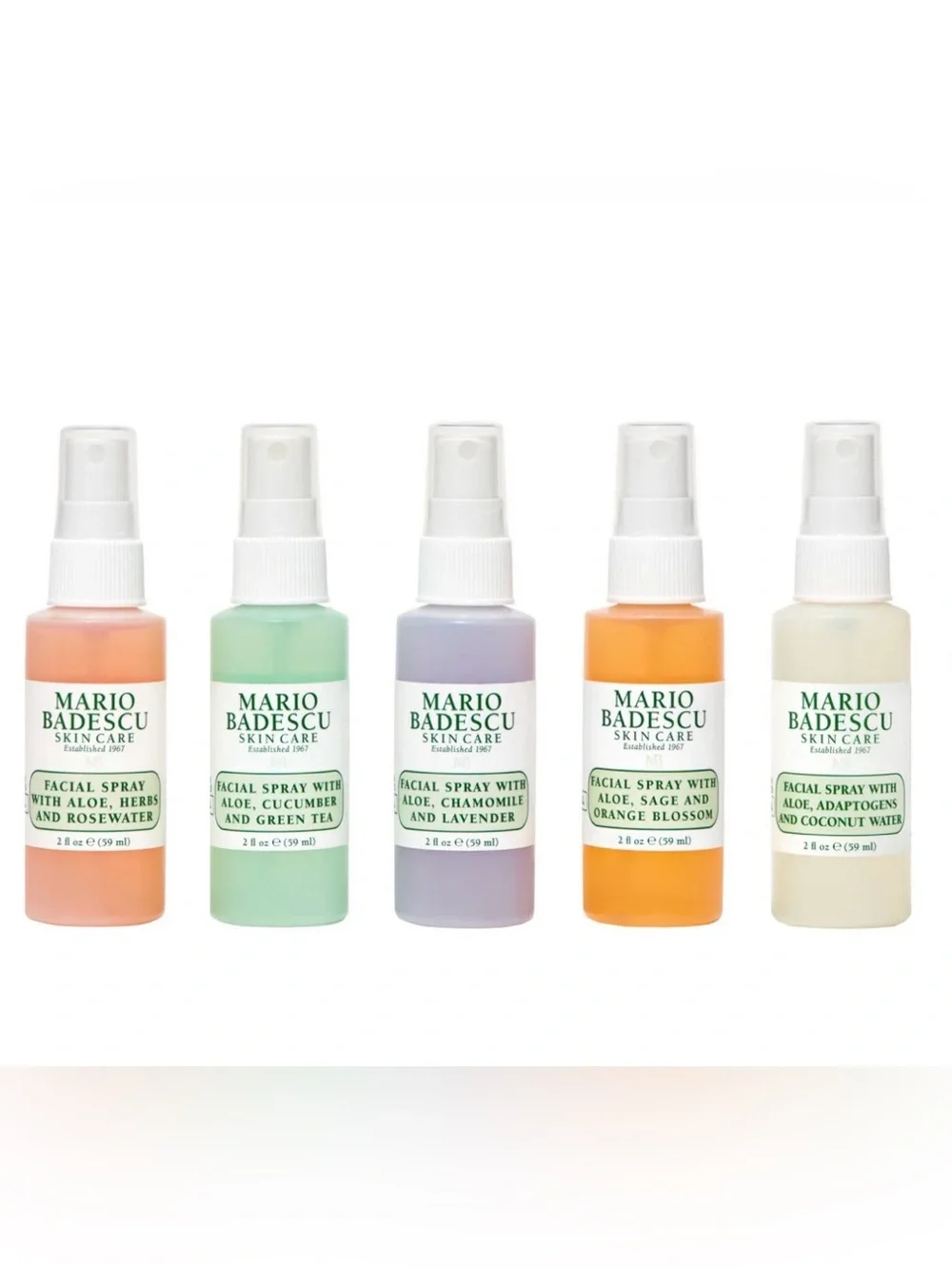Mario Badescu Mini Mist Set - BNIB, 5 minis included!